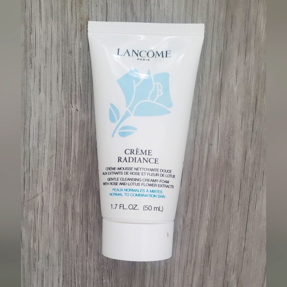 💚5/$25 Lancōme Crème Radiance Face Cleanser Gentle Creamy Foam Rose & Lotus - Picture 1 of 4
